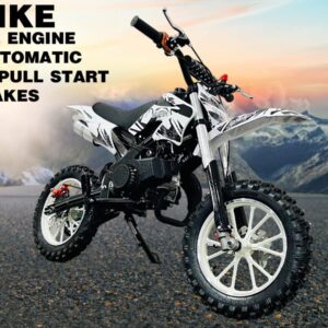 49CC DIRT BIKE SNIPER - white