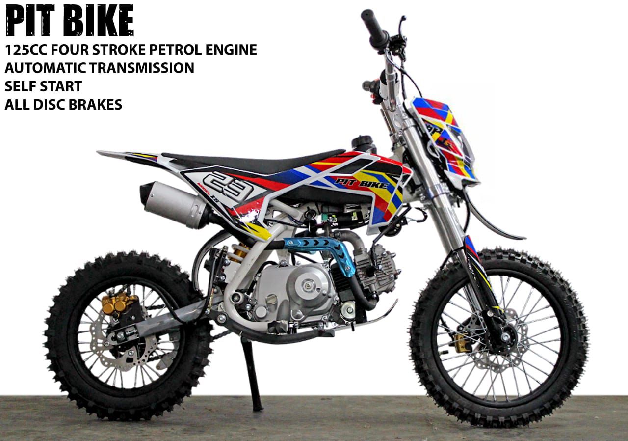125cc pit bike ( Clucth Less )