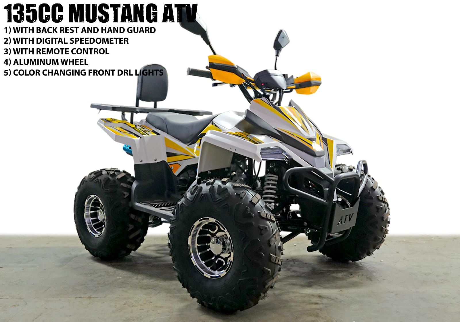 135cc mustang ATV